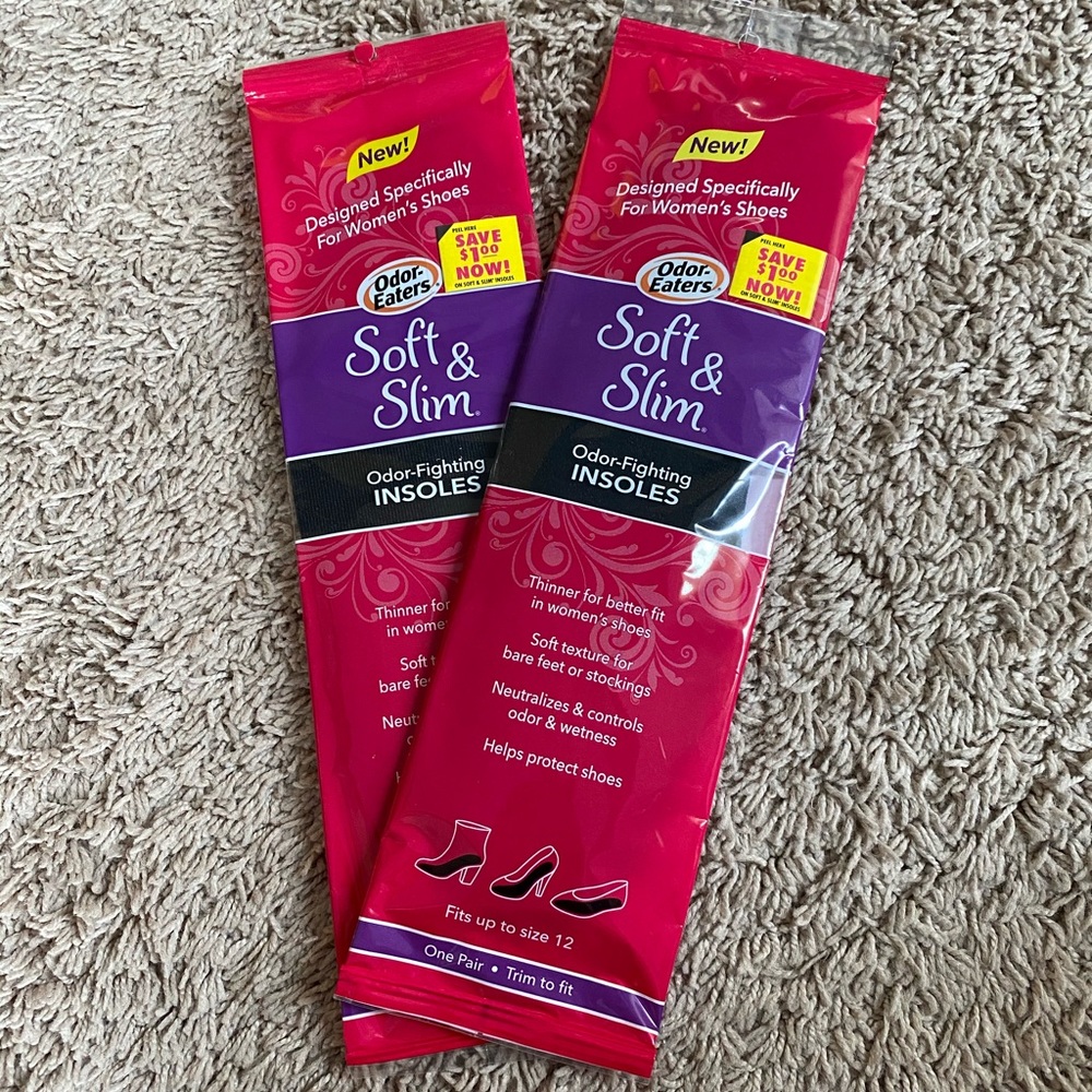 Soft and Slim Odor Eaters Insoles